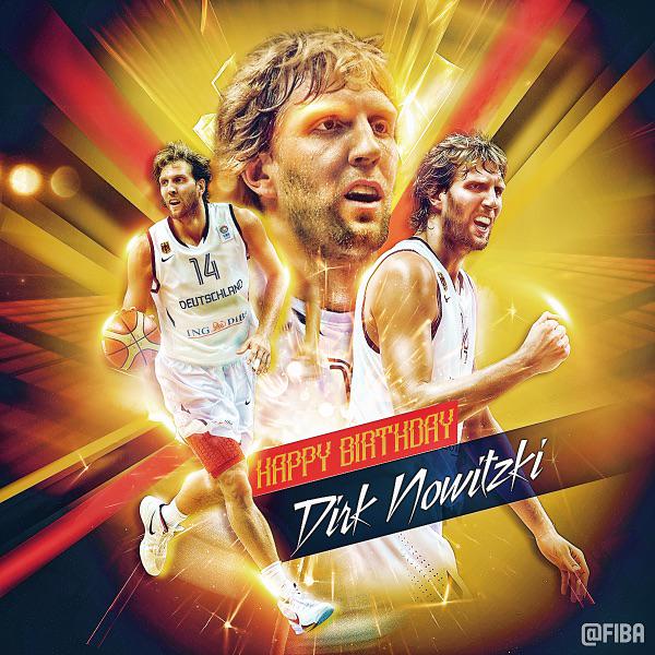Happy Birthday Dirk Nowitzki!    