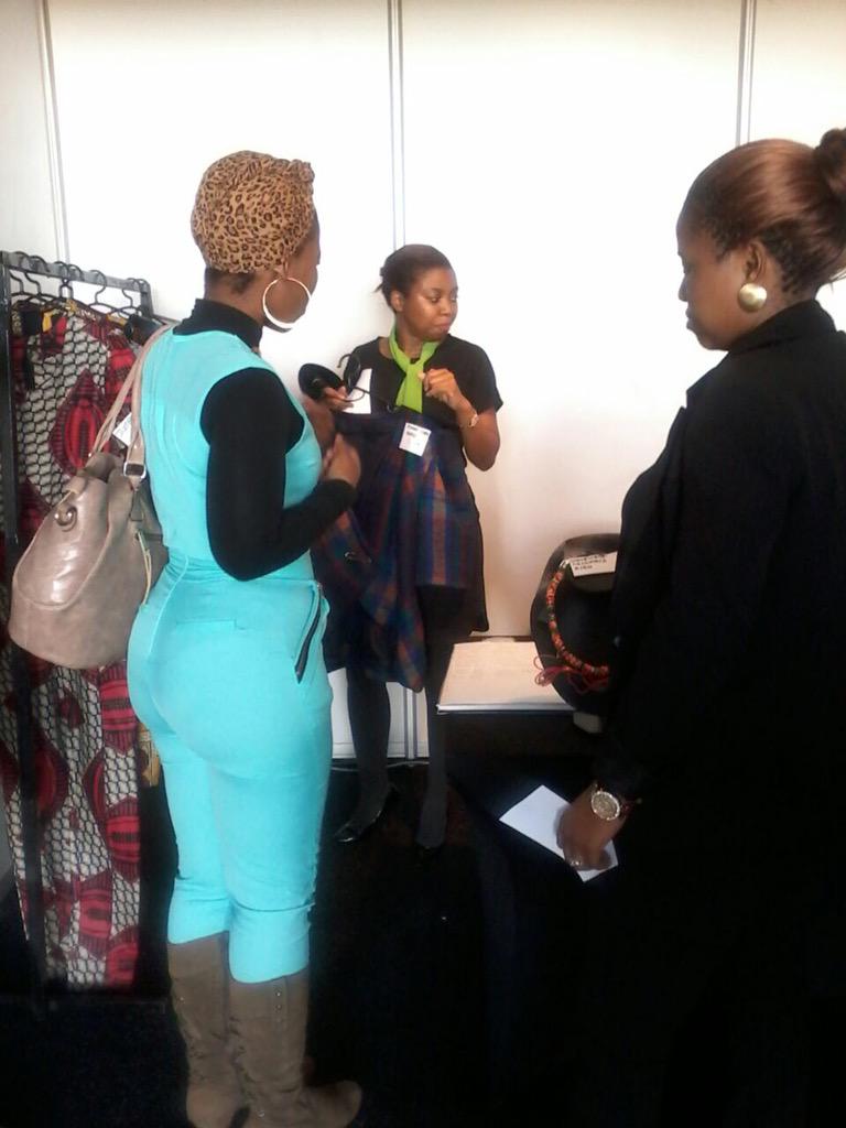 #Afrolusa stand at Durban Business Fair.