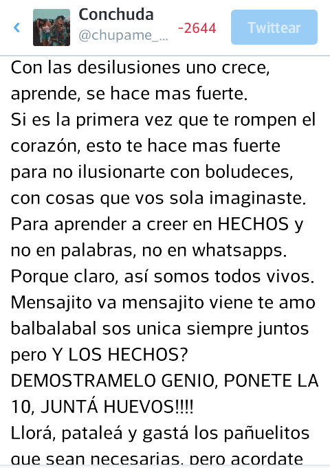 chupame_teta's tweet photo. SUPERAR
SEGUNDA PARTE. http://t.co/AxZmtopGhO