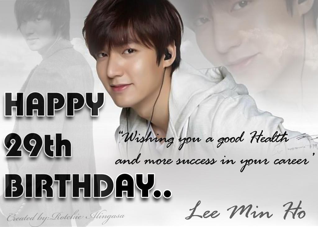 Happy Birthday oppa min ho oppa 