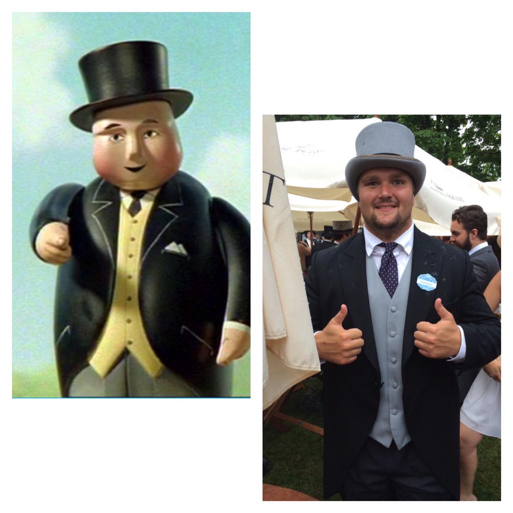 donnytommy's tweet image. Top day at ascot with the boys @GeorgeStrang @SebLumsden @williammagie #fatcontroller