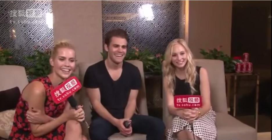 rotalentagency's tweet photo. Video: #WizardWorldFansTangComicCon - Paul Wesley, Candice Accola & Claire Holt Interview http://t.co/xBSH9zgyFC http://t.co/REUqxPDsBO