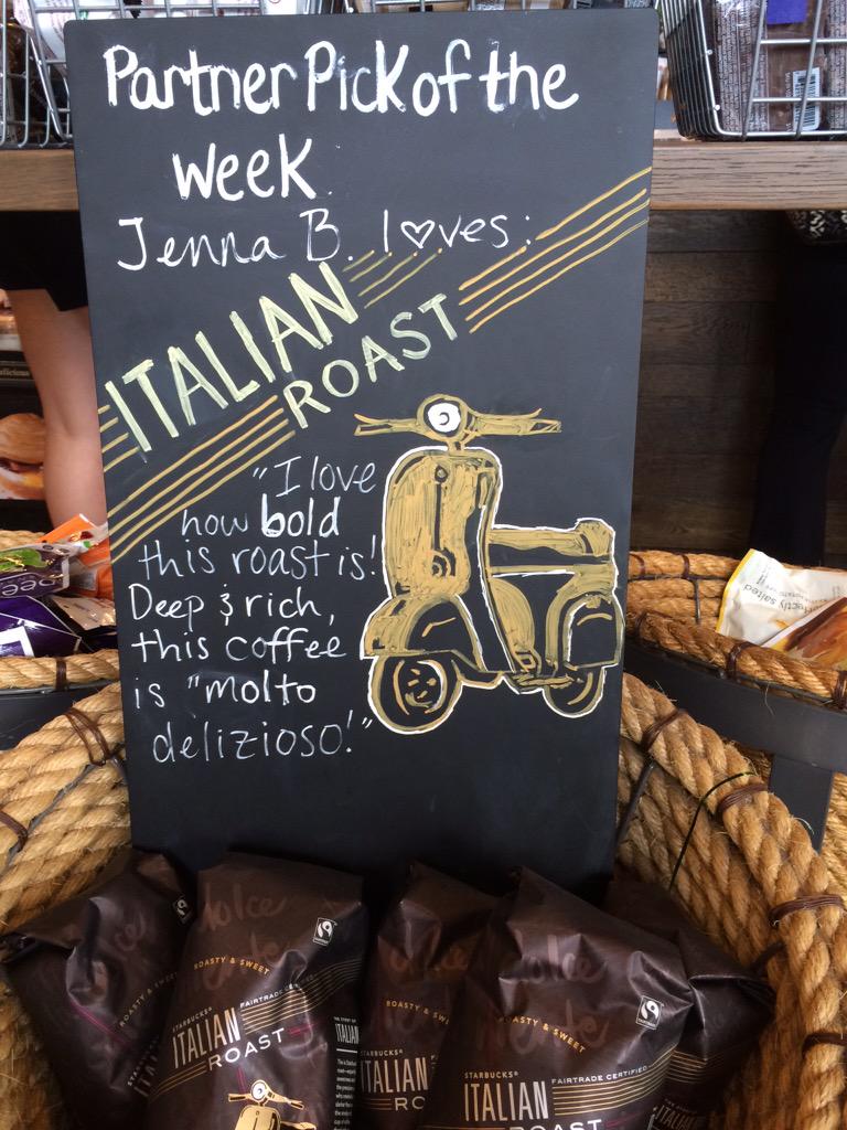 lifeasryguy's tweet photo. Promoted to shift &amp; drew an awesome moped for our #PartnerPick board! #tobeapartner @michaelscottbux @Starbucks http://t.co/F7tEMyyOTd