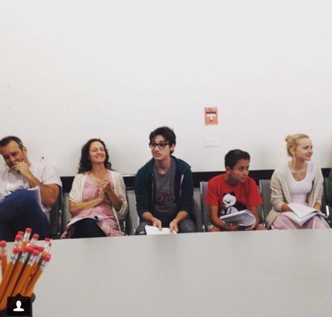 JohnDBeckTV's tweet photo. Wow. I wish you all could have been at the first table read of #LivAndMaddieSeasonThree Really funny! #LivAndMaddie http://t.co/po3WIZewAF