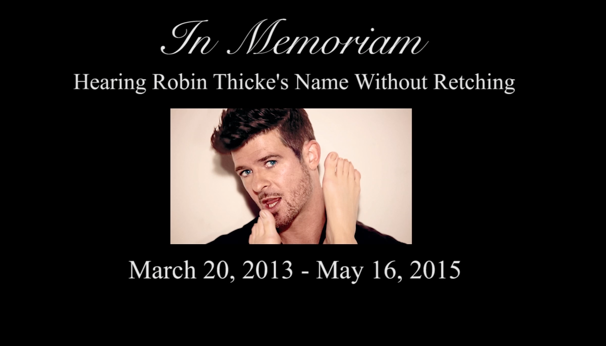 HuffPostShow's tweet image. R.I.P #BlurredLines and @robinthicke's career. #InMemoriam huff.to/1T7FXLF