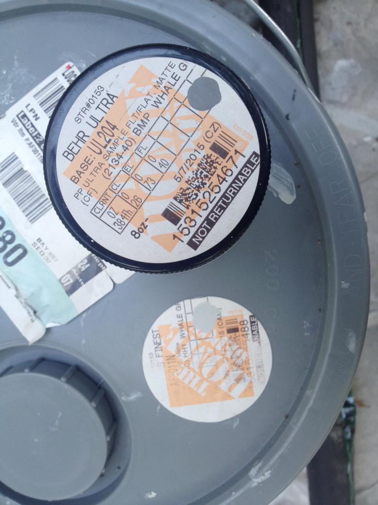Thanks <a href="/homedepot/">The Home Depot</a> You mixed the wrong base, cost me thousands to paint my house the wrong color!