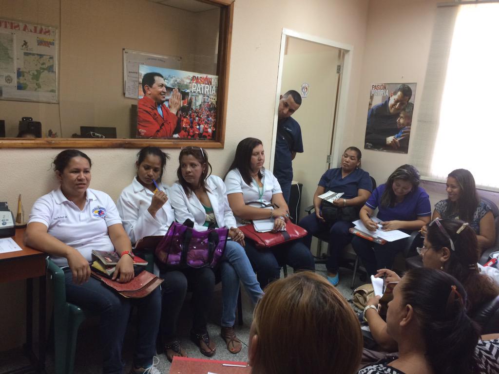 Médicos de Chávez se organizan en defensa de la revolución. <a href="/MPPSalud_Vzla/">Salud Vzla</a>