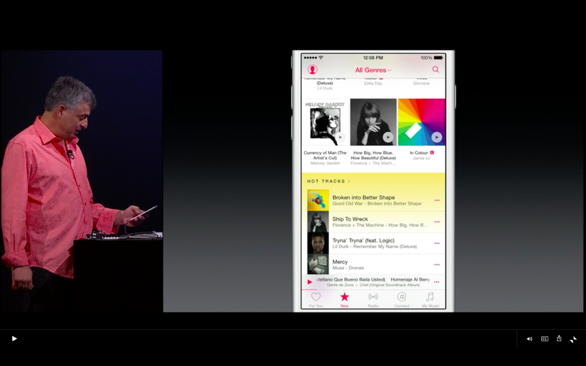 GoodOldWar's tweet photo. Wow! We made a cameo on #WWDC15! #brokenintobettershape @applemusic http://t.co/kOLmGPKqdZ
