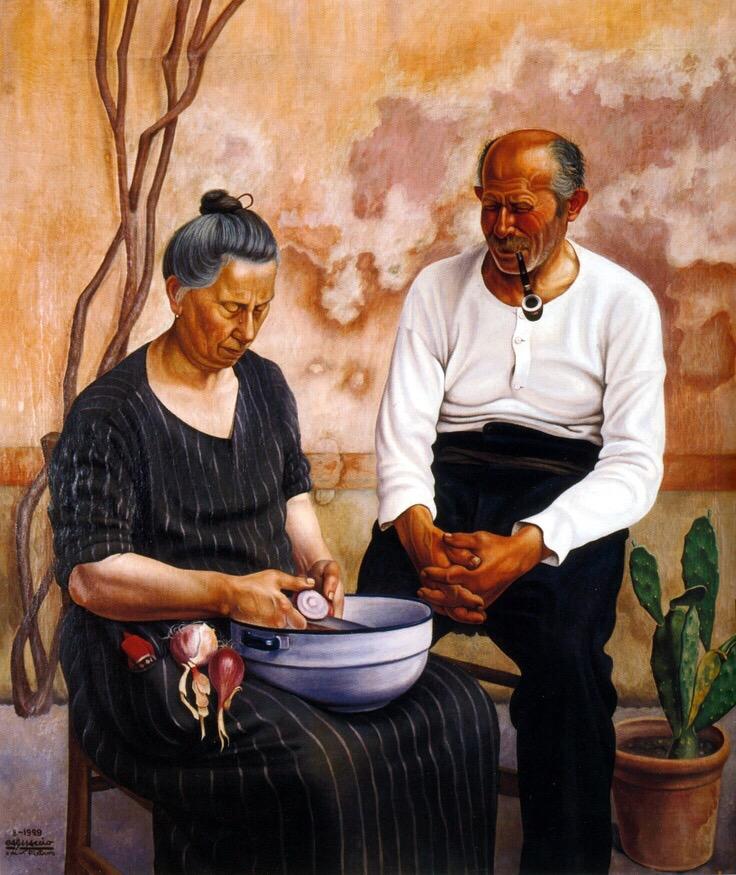 VicoLudovico's tweet photo. #MagicRealism
Cagnaccio di San Pietro 
Le lacrime della cipolla,1929
#DonneInArte @alecoscino @LuciaTassan @Asamsakti http://t.co/G0GagG4yFd