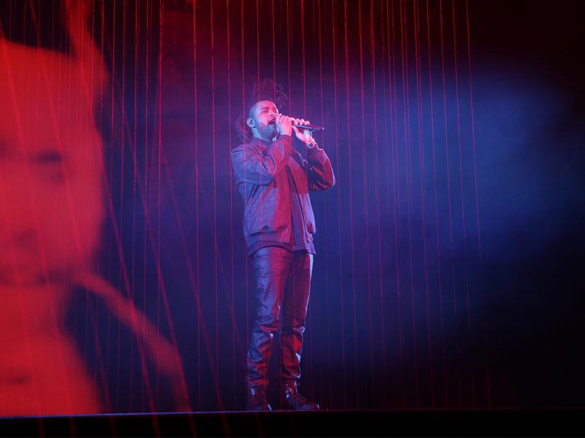 itsOneDay's tweet image. The Weeknd performing live at the Apple event representing some great Canadian talent! @theweeknd #AppleMusic #beats1