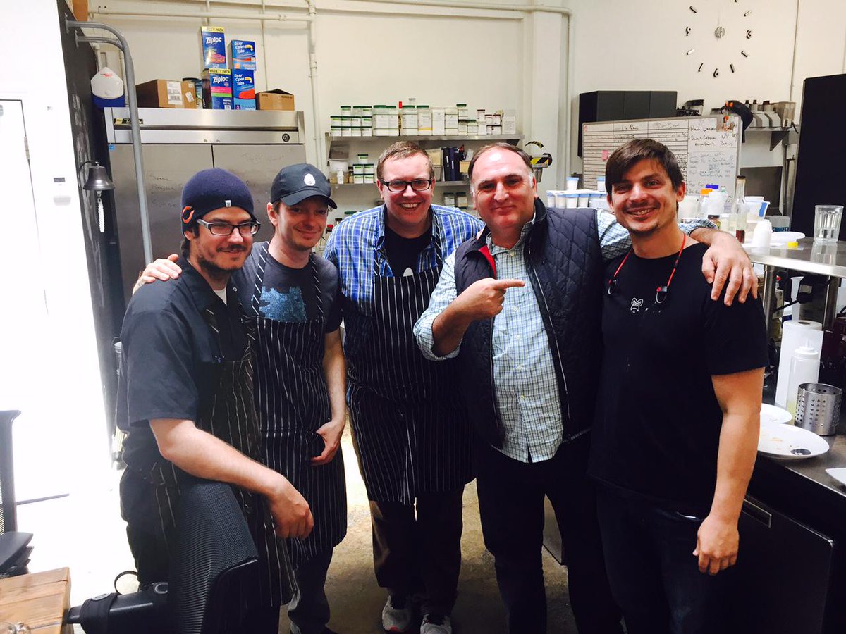 Honor to spend the morning with my friends <a href="/HamptonCreek/">Hampton Creek</a> <a href="/joshtetrick/">Josh Tetrick</a> and see the amazing things they are doing