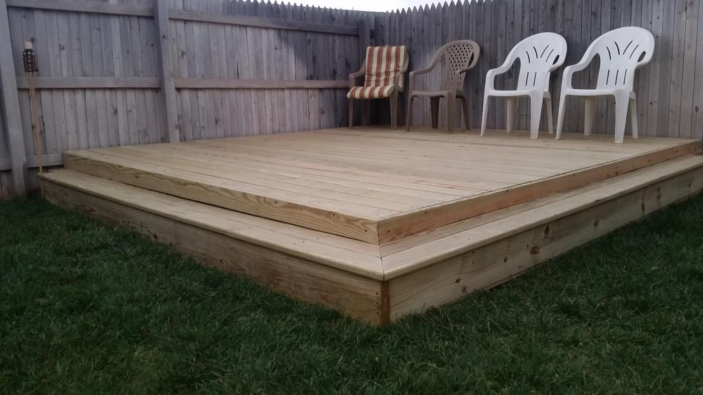 WWdynamics's tweet image. Check out our most recent project. We built a deck for @ajjefferies backyard. Let us know what you think!