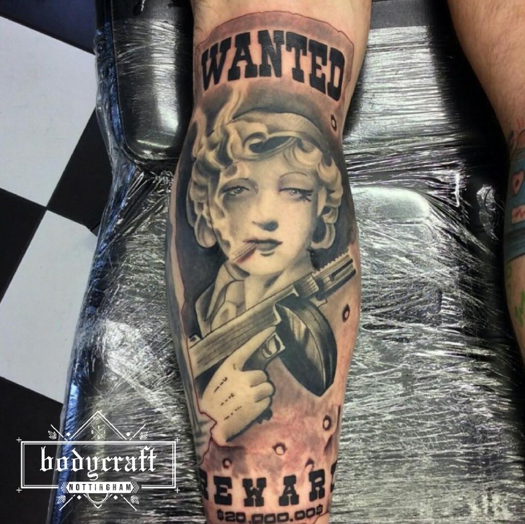 Bonnie y Clyde tattoo shop  Ideas Tattoo By Willber Villa   Facebook