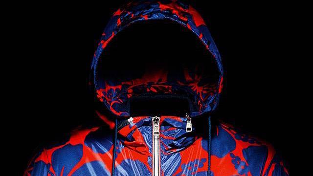Moncler's tweet photo. Les Fleurs Exotiques. The pattern of the season is a powerful one http://t.co/fnbpFa7ChT #moncler http://t.co/X97hMEyCqN