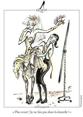 ERNEST par Antoine Kruk Scène 23 - " Plus court ! Je ne fais pas dans la dentelle ! "
