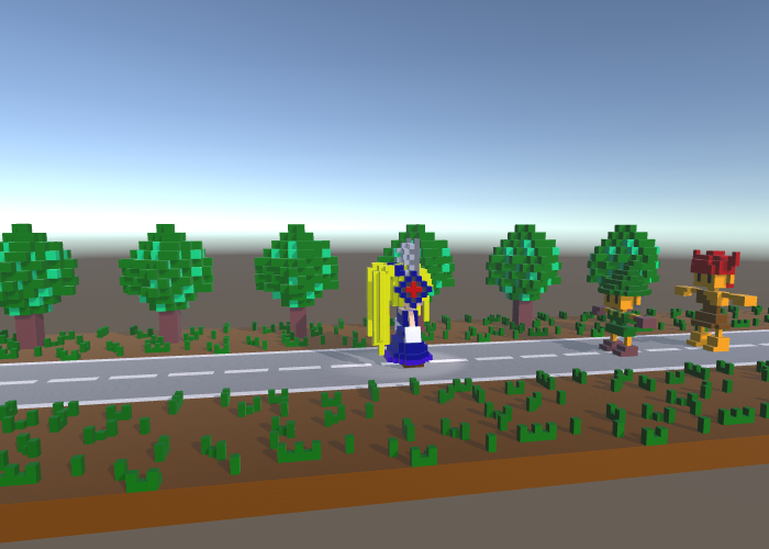 MSSMS_MSSMS's tweet image. Unity上で並べるといまいちぱっとしない。ライティングの調整難しい！