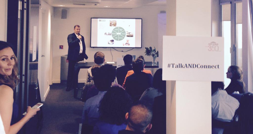 vincebastide's tweet photo. Merci @MarieRaichvarg pour votre accueil @PartechShaker et le succès de cet event #TalkANDConnect #SaintGobain350 http://t.co/XP5sM1kubP