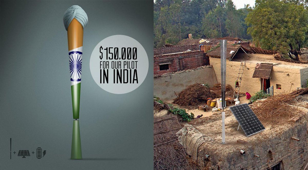 VortexBladeless's tweet photo. Next goal: $150,000 - enough funding to set up a pilot study in India. #supportvortex
http://t.co/eFQbXj44oC http://t.co/NkzI7Jh3Iq
