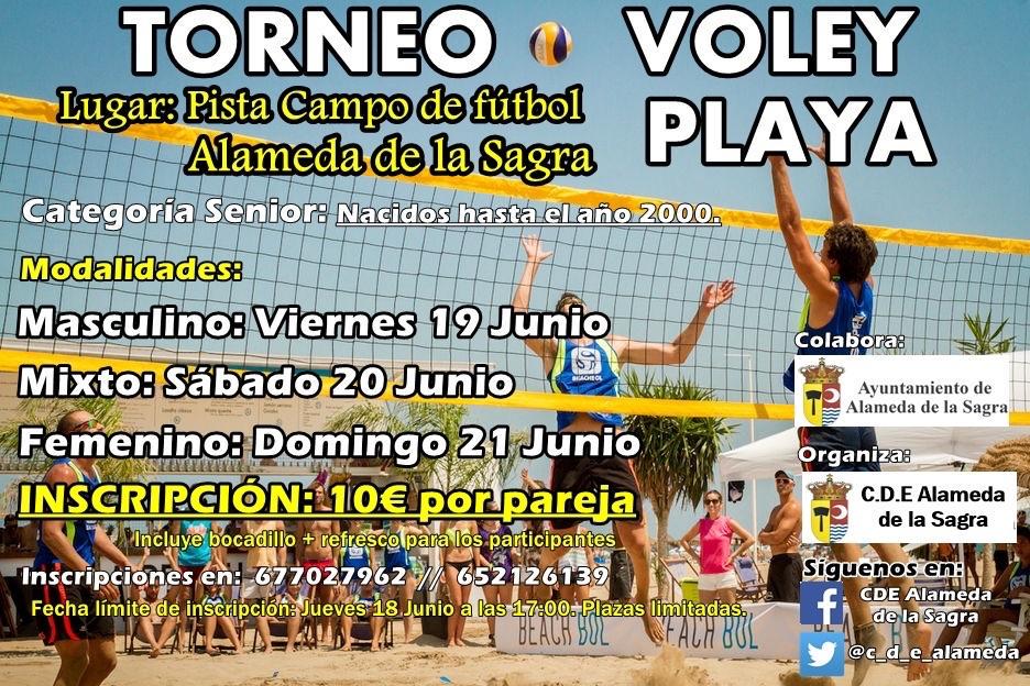 c_d_e_alameda's tweet photo. Torneo voley playa. 19, 20 y 21 http://t.co/Dq2kXpkFJo