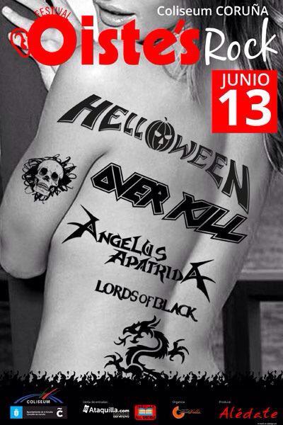 Este Sábado se esperan en A Coruña cielos nublados y una buena tormenta de METAL con el <a href="/OistesRock/">OistesRock</a>