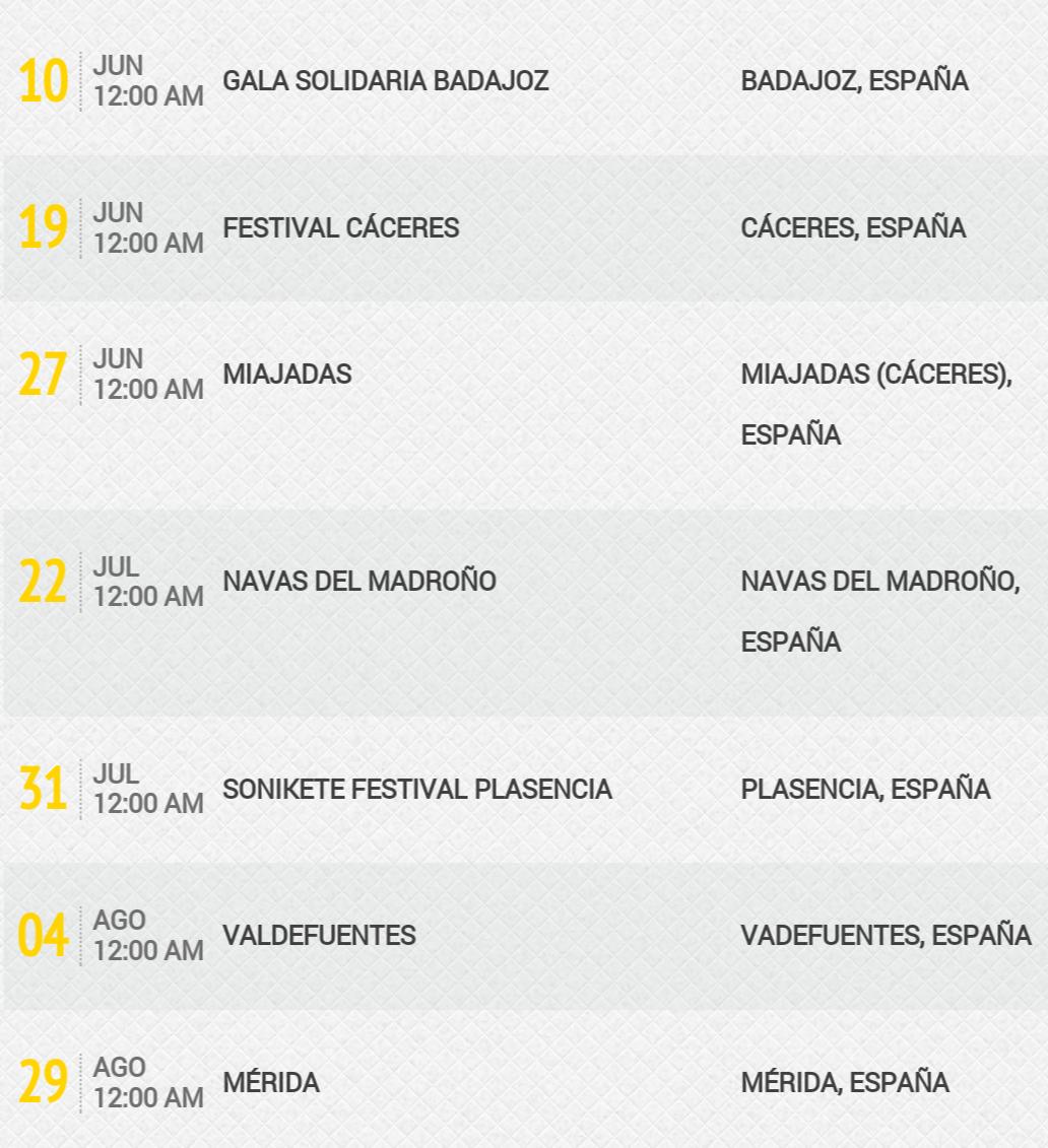 divandudon's tweet photo. Ya va yegando el calorcito y el cuerpo nos pide rumba...!!!! Os dejamos aquí las PRIMERAS FECHAS DE NUESTRA GIRA http://t.co/yHVw6WII9y