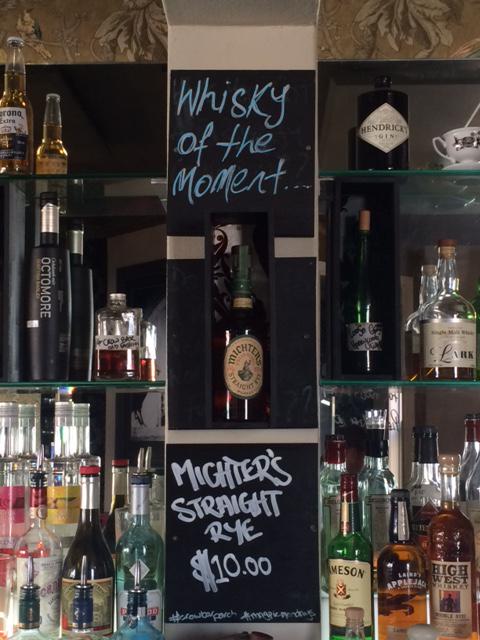 MichtersWhiskey's tweet photo. We're excited that our rye is "Whisky of the Moment" at @CrowBarPerch in Sydney. #makeitmichters #downunder http://t.co/XQxC6piZaP