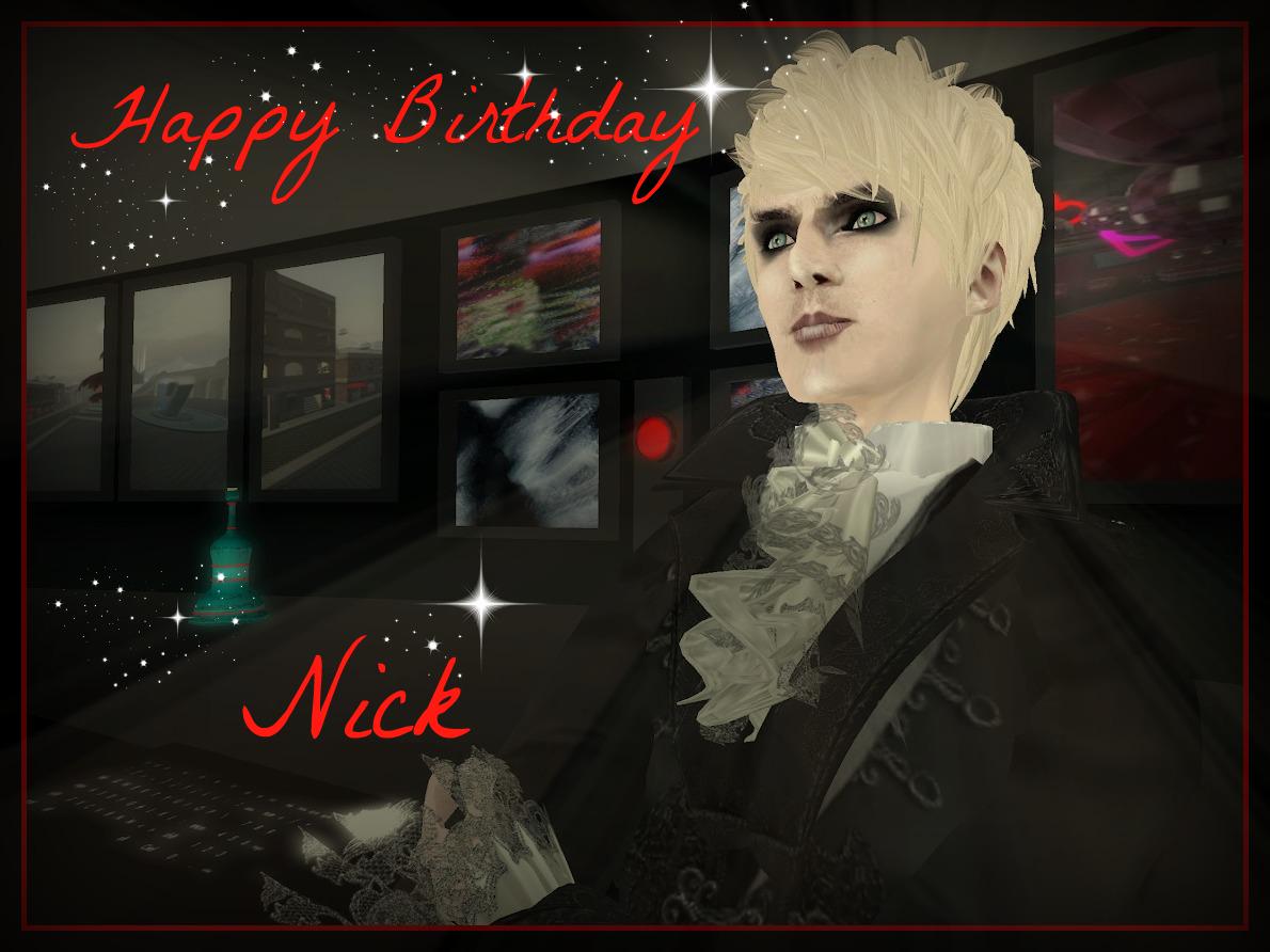 Happy Birthday to the wonderful Nick Rhodes xx oo  