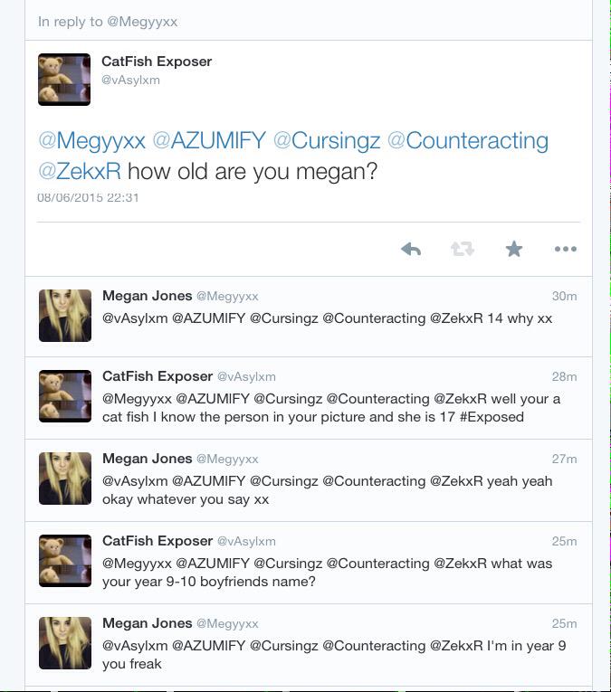xBWizz's tweet image. I'm sure you are 14 Megan when went to my school and was in my year #AsylxmTHEcatFishSeeker #Exposed