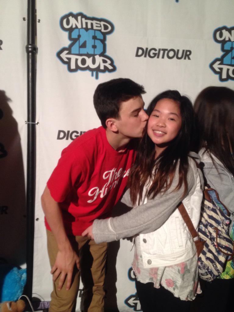 HAPPY 15th BIRTHDAY MR HAYES GRIER! HAD A BLAST MEETING YOU AND I HOPE TO SEE YOU SOON! HAVE A GOOD ONE 