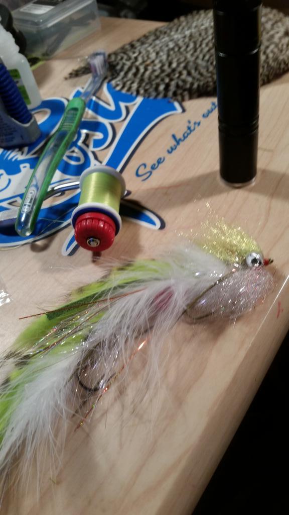 Sentient777's tweet photo. #streamerjunky #mrtoothy#echoflyrods #bigraysflyshop #flyshopsmall #buylocal http://t.co/JWGUMRFIcA