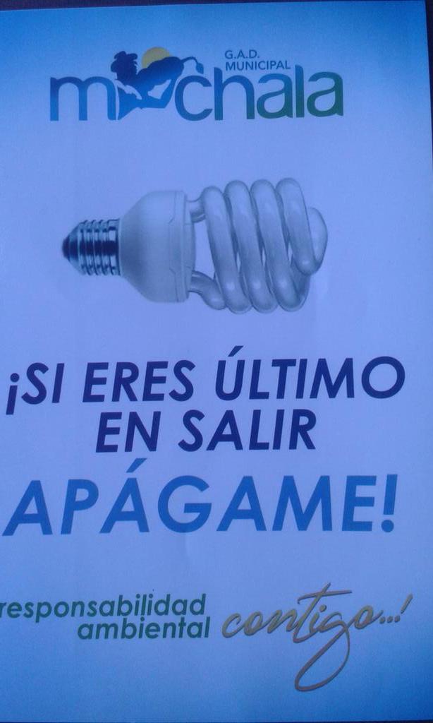 Constante trabajo de Educacion y ConcientizaciónAmbiental a servidores @AlcaldiaMachala #SiEresElUltimoEnSalirAPAGAME