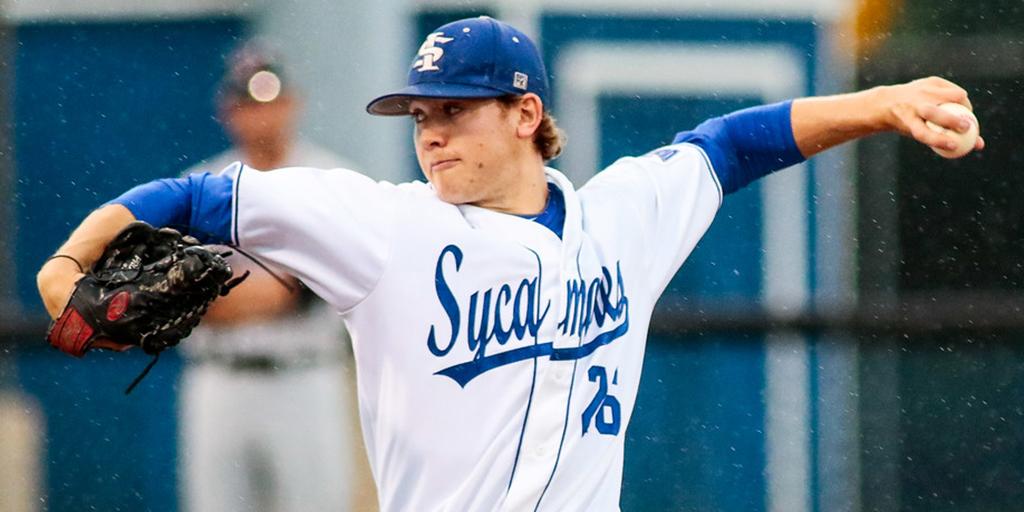 Yankees's tweet photo. With the No. 57 pick in the 2015 #MLBDraft, the #Yankees select LHP Jeff Degano of Indiana State University. http://t.co/SRKXQ83OXu