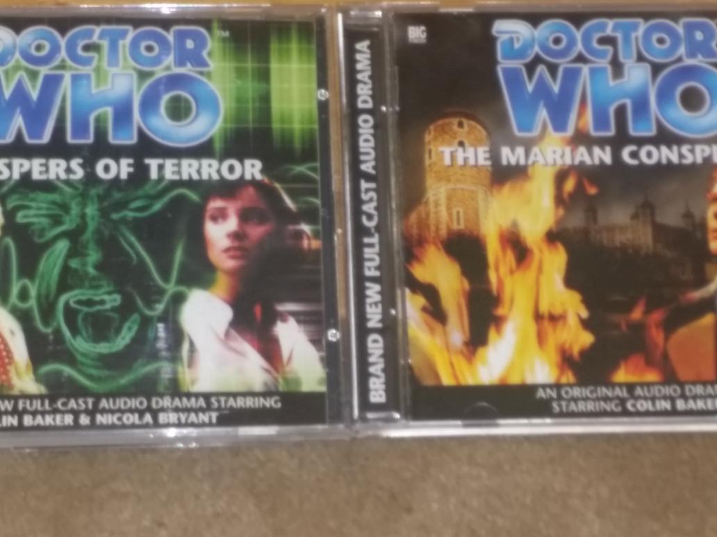  Big Finish Doctor Who adventures. Well done. Happy birthday to Colin Baker. 