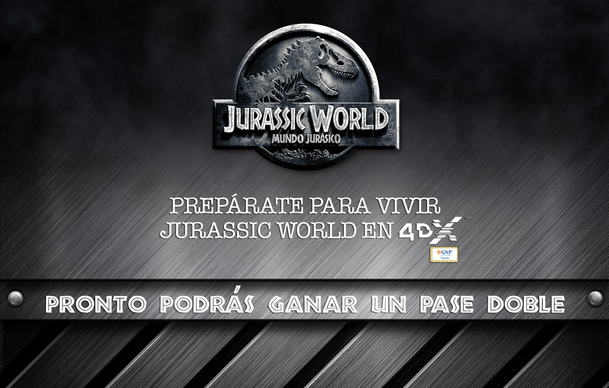 Cinepolis's tweet image. Si vives por C. Galerías Cuernavaca, Galerías Guadalajara, Parque Toreo o Patio Santa Fe, ¡ve #JurassicWorld en 4DX!