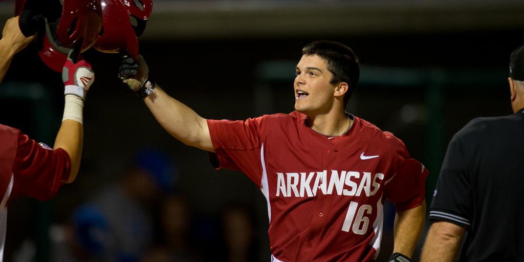 With the 7th pick in the 2015 #MLBDraft, the #RedSox have selected OF Andrew Benintendi from Arkansas. #SoxDraftPicks