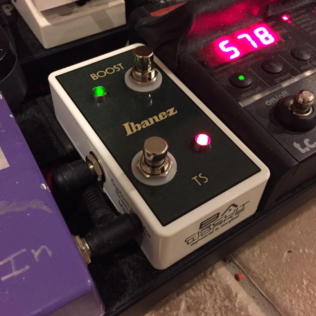 BACircuitWorks's tweet image. Just finished up a custom foot switch for, well, myself! #myfirstTweet