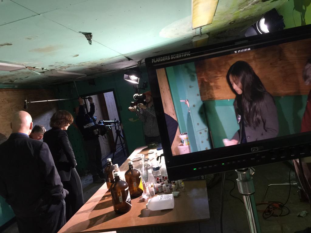 TXTGeneration's tweet photo. On set filming at our crime scene #TXTGen @bourneaniner @MatthewPryc @stathitwins @BenHess @setla @seedandspark http://t.co/UW4dSJC6NJ