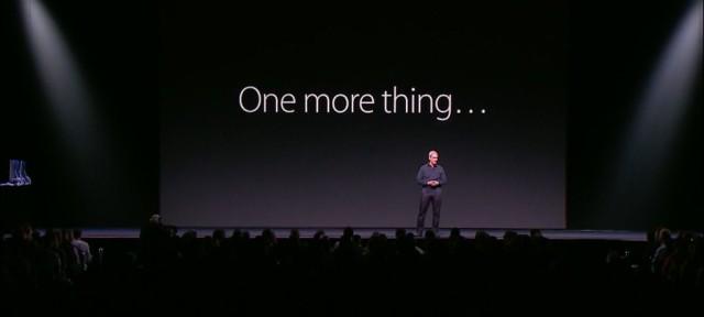 One more stand. One more thing Стив Джобс. One more thing Apple. Презентация Apple опера. One more thing Slide.