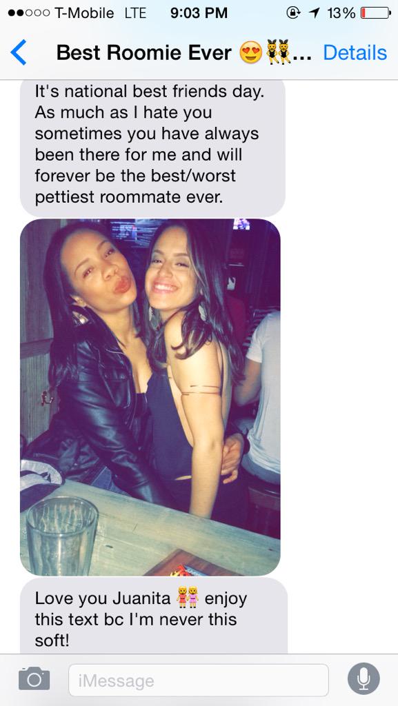I_Smile905's tweet photo. Slightly got me in my emotions 😢 #ShesReallyNeverThisCute #ItsUsuallyMe #RareMoments #HighlyAppreciated 💞💞 http://t.co/eggAdIJeGt