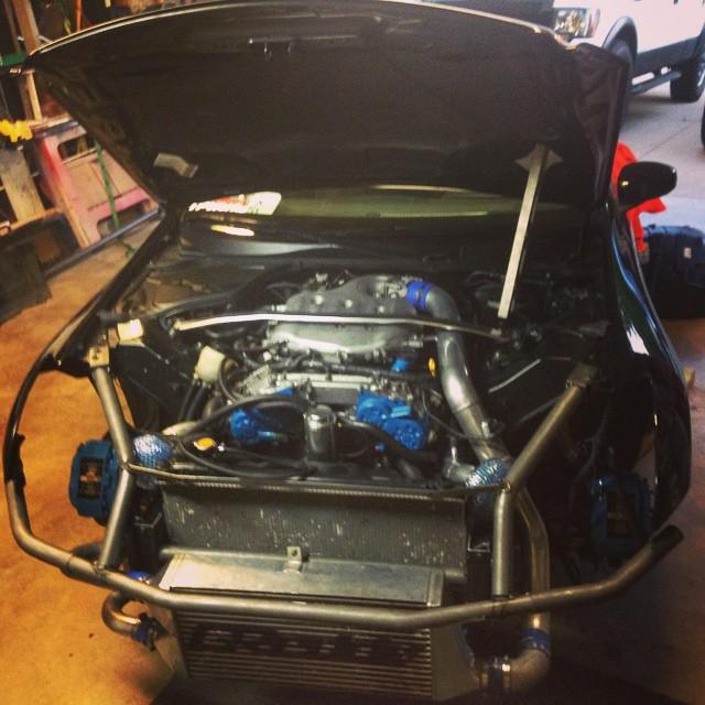 InfinitiAgora's tweet image. More progress #bashbar #twin turbo #g35 #drift #infiniti #infinitiagora