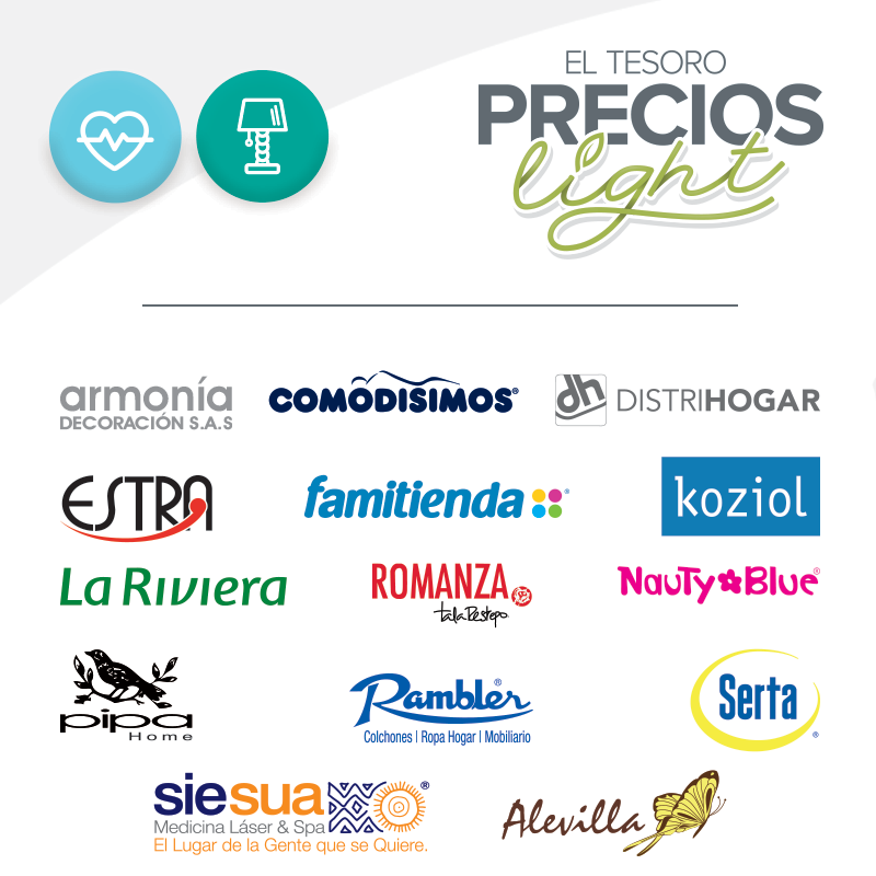 El_Tesoro's tweet photo. ¡Desde mañana! Decoración, belleza y cuidado personal con #PreciosLight
Estas son las tiendas aliadas de la semana: http://t.co/aXxDHmeXjO
