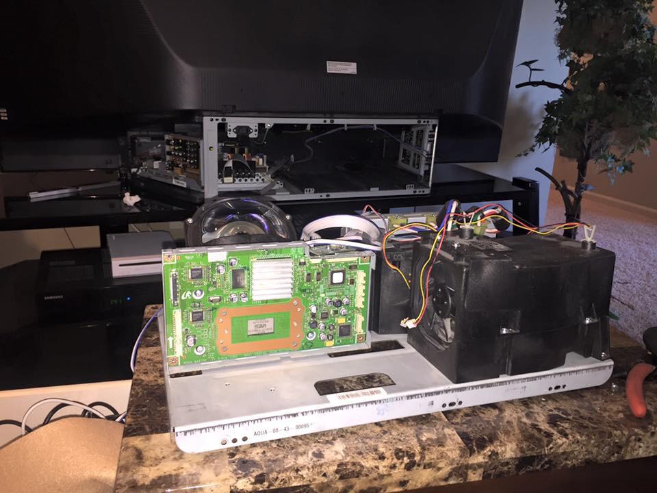 <a href="/MichaelAllis0n/">Michael Allison</a> and I played electrician tonight and fixed the picture on our TV. #brotherlybonding