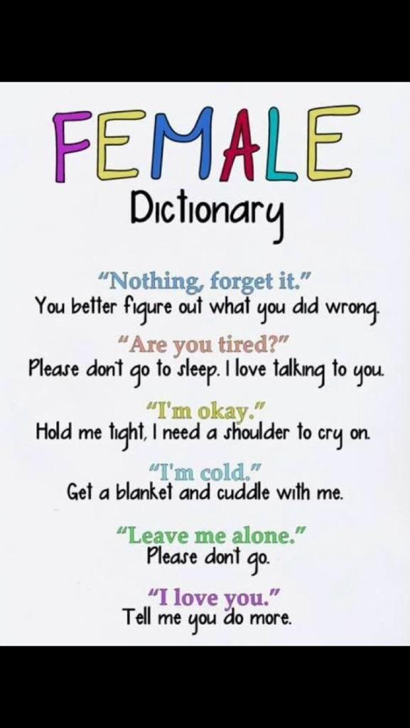 ManiacGirlfrien's tweet photo. Crazy girlfriend dictionary #crazygfproblem http://t.co/vXekUcAzAn