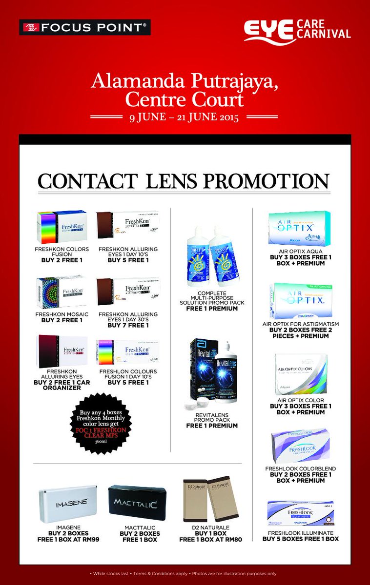 FocusPoint1989's tweet photo. Eye Care Carnival at Alamanda Putrajaya, Centre Court!

#ECC #Promotions #GreatDeal #Alamanda #Putrajaya http://t.co/Ag2Uoxq9ii