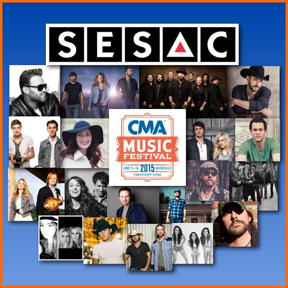 sesac's tweet image. #CMAFest is rockin' with @zacbrownband @craigcampbelltv &amp;amp; more! #SESAC artists schedule here: ses.ac/1drm3dQ