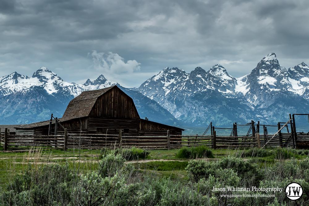 America Photographed Barn America Wy Tetons Jason B Whitman
