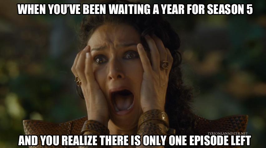 Please no 😱 #GameofThonres