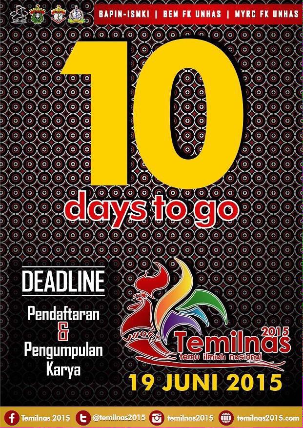 10 days left till the deadline of registration and submissions. 
let's hurry everyone! <a href="/MajestyofM2RC/">Majesty of M2RC</a> <a href="/M2RC_FKUMJ/">M2RC</a>