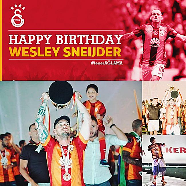 Happy Birthday Wesley Sneijder! \"Alt n Portakal\"   