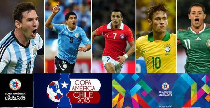Coppa America in Cile dall'11 giugno al 4 luglio 2015